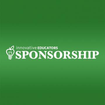Un diseño de logotipo ganador realizado por un individuo sobre un fondo verde con un logotipo blanco.