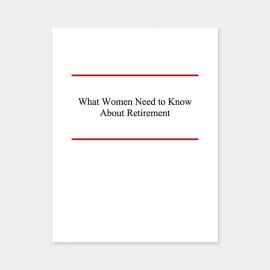 a book about what women need to know about retirement