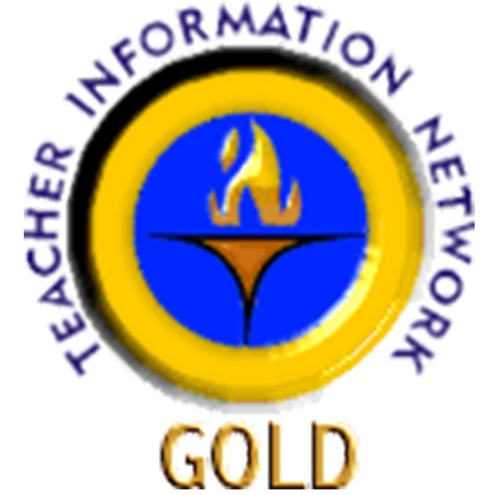 A golden network connecting teachers for sharing information and resources.
