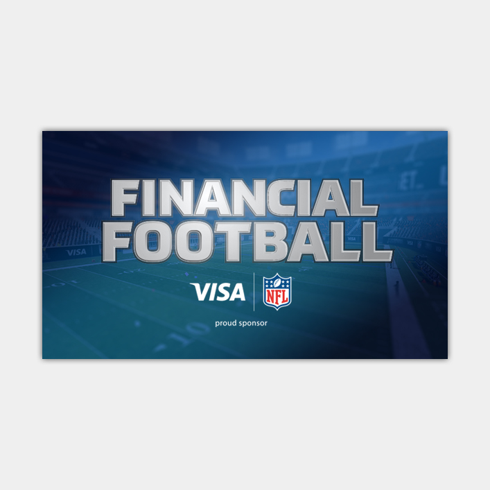 financial football banner