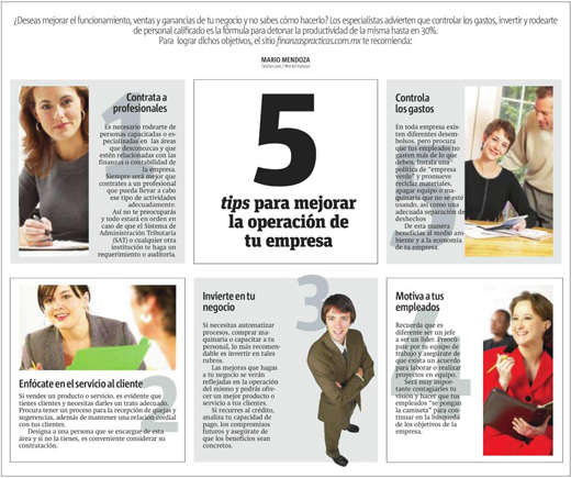 5 tips para mejorar la operación de tu empresa.