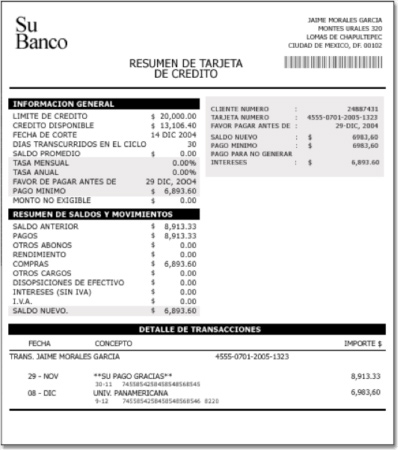 su banco