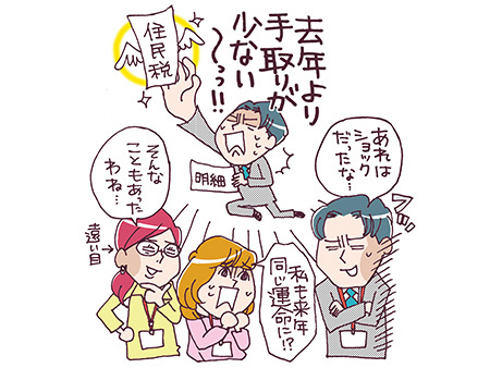 給与明細の図